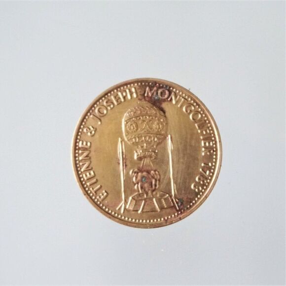 5 Vintage Shell Aviation Commemorative Tokens Flight Space Flying Aeronautical - Picture 3 of 5